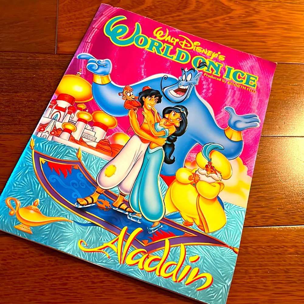 Vintage Walt Disney on Ice Aladdin Program - Picture 1 of 12